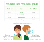 Resusable Child's Face Mask with Storage Case