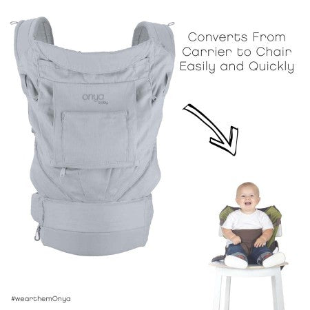 Onya Baby Outback - Tahoe Blue/Slate Grey