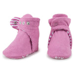 Cotton Candy Fleece Baby Booties