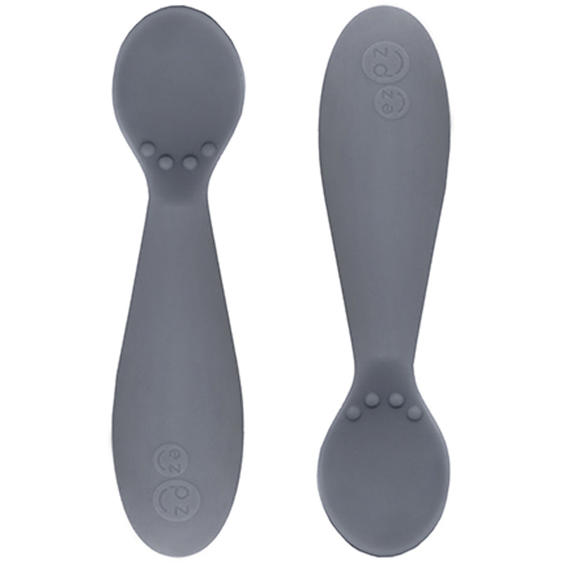 Ezpz Tiny Spoon Twin-Pack - Gray