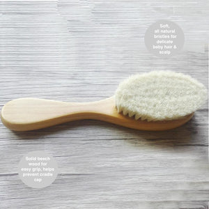 Baby and Toddler Natural Soft Bristle Brush
